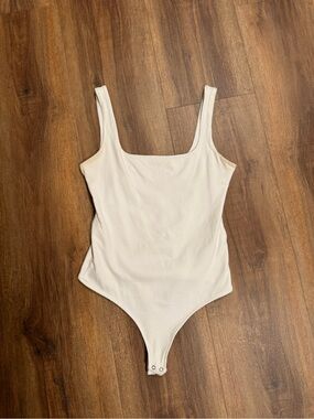 Abercrombie & Fitch Women's Cotton Seamless Fabric Tank Bodysuit